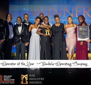 Bombela Operating Company awarded Train Operator of the Year in South Africa