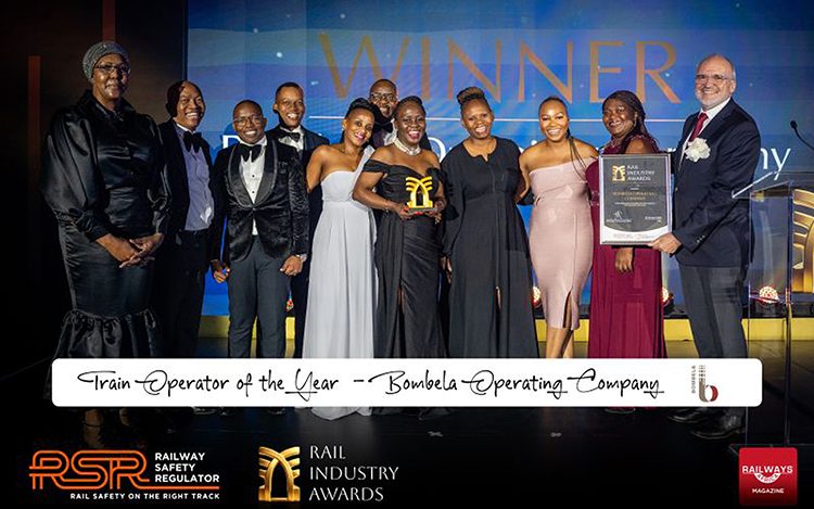 Bombela Operating Company awarded Train Operator of the Year in South Africa