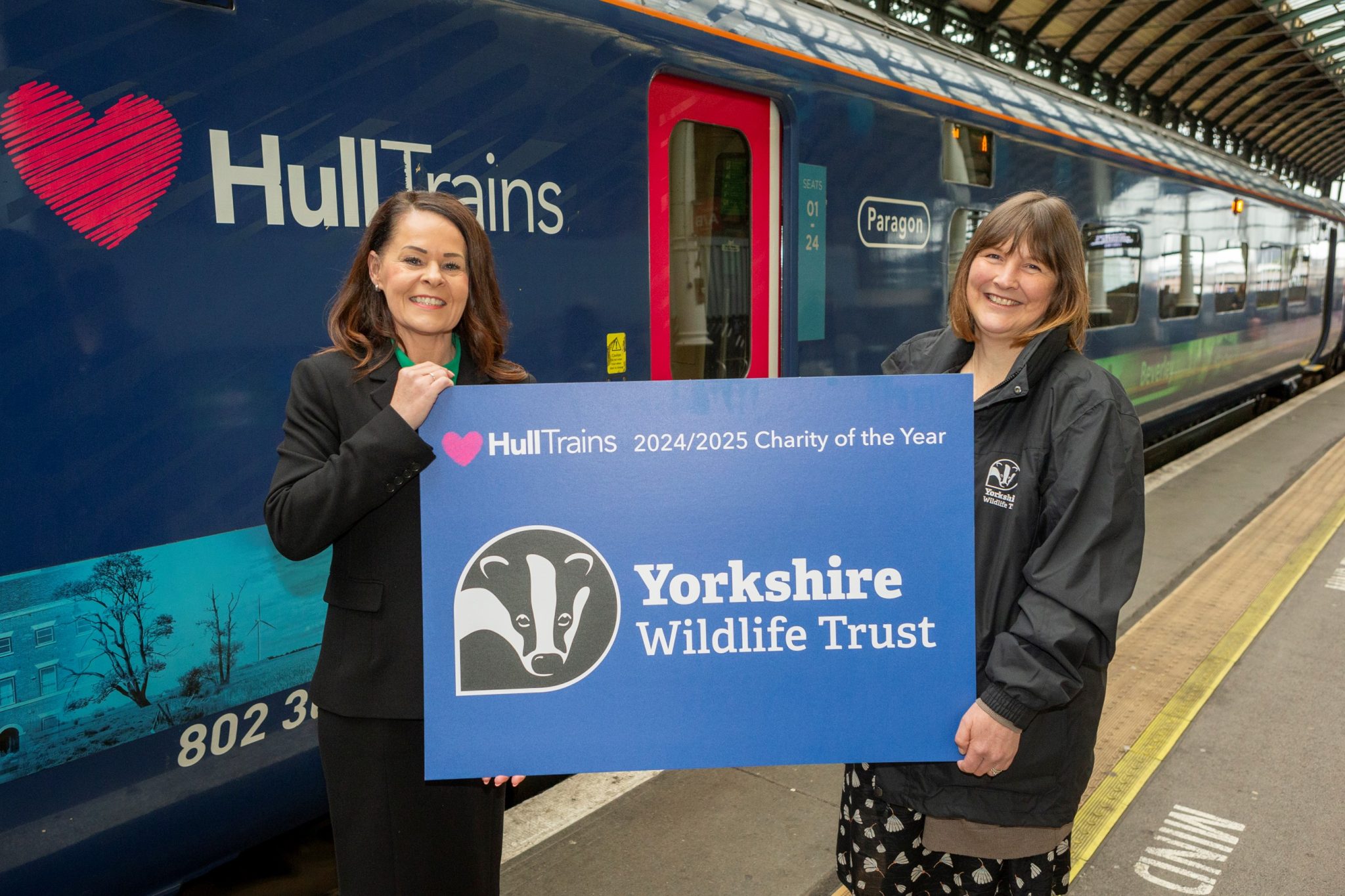 Earth Day: Hull Trains celebrate with Yorkshire Wildlife Trust