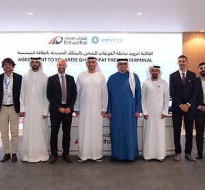 Etihad Rail and Emerge partner to solarise Ghuweifat freight terminal