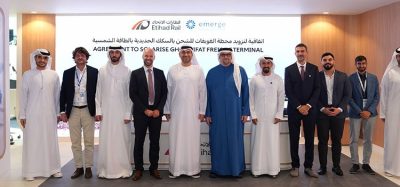 Etihad Rail and Emerge partner to solarise Ghuweifat freight terminal