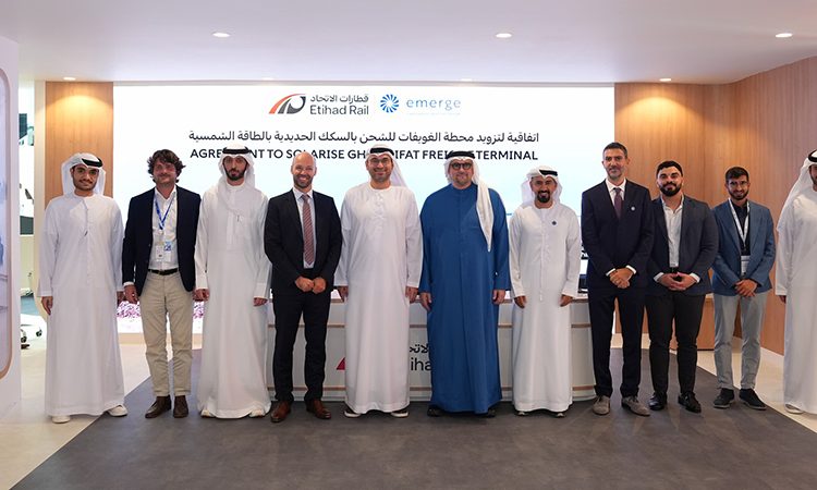 Etihad Rail and Emerge partner to solarise Ghuweifat freight terminal