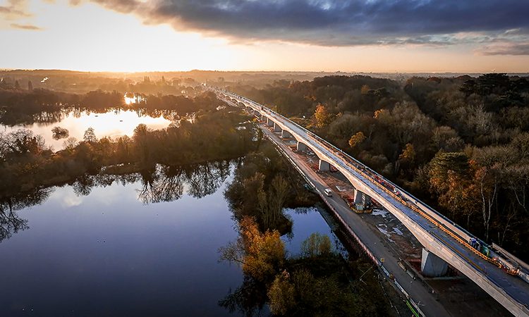 Britain’s gets new longest rail bridge in major HS2 milestone