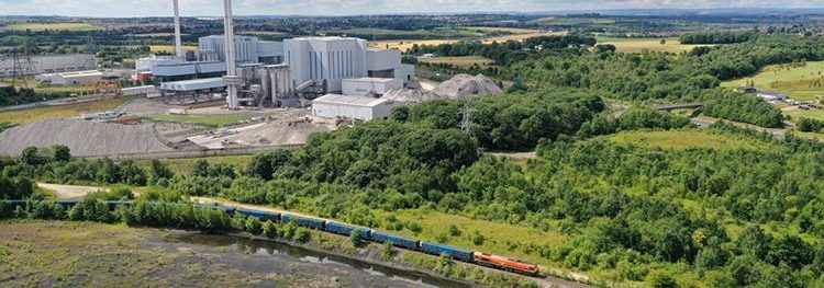 enfinium and Freightliner achieve first rail freight waste delivery at Ferrybridge site