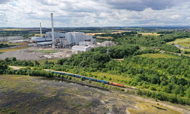 enfinium and Freightliner achieve first rail freight waste delivery at Ferrybridge site