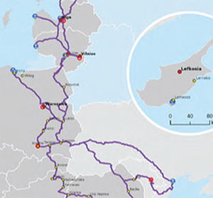 Rail Baltica included in unified European transport corridor