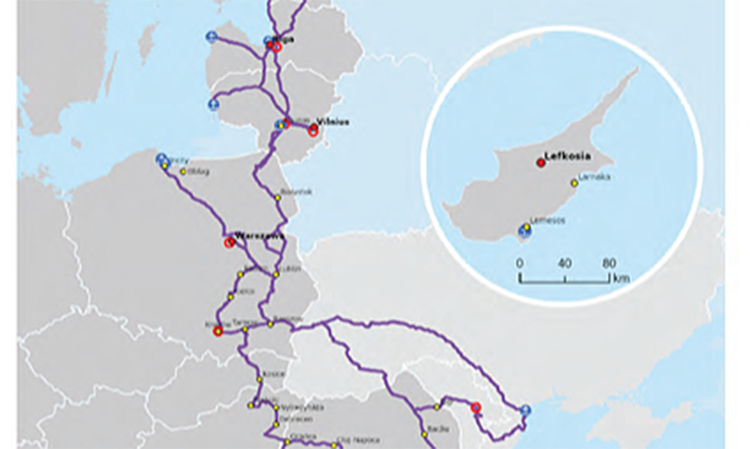Rail Baltica included in unified European transport corridor