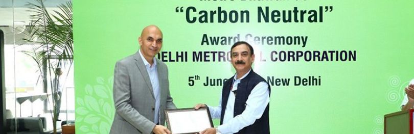 Delhi Metro headquarters achieves Carbon Neutral certification