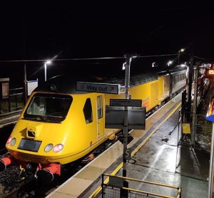 Iconic high-speed train joins digital signalling tests on East Coast Main Line