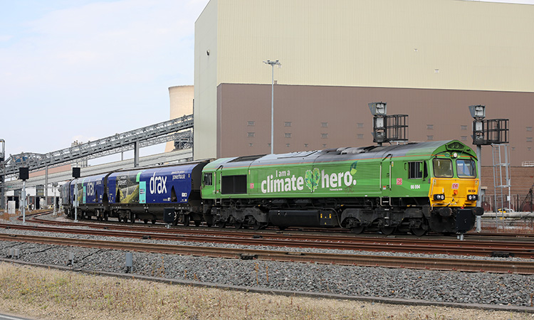 DB Cargo UK transitions to renewable fuel for Drax Group Transport