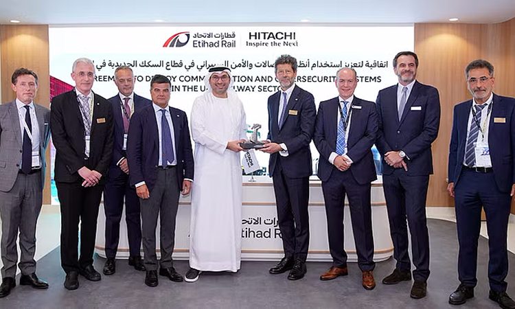 Hitachi Rail appointed as integrator for Etihad Rail's passenger stations