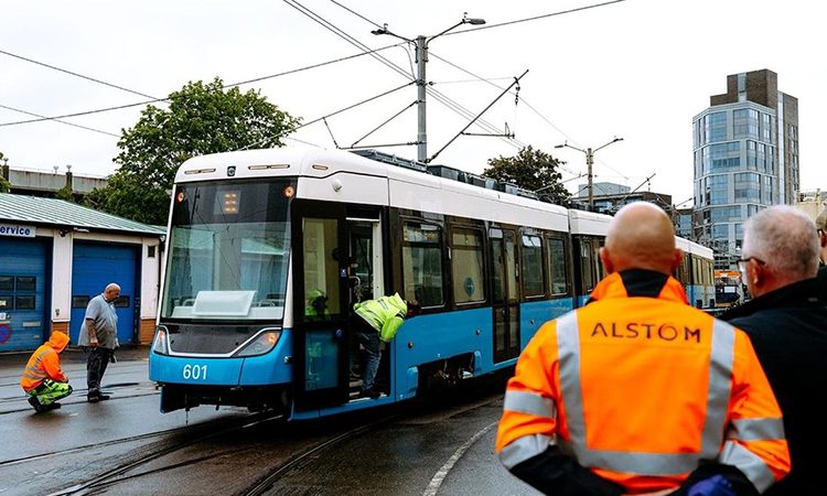 Gothenburg welcomes first of 60 new M34 trams