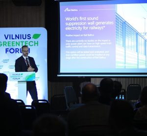 Vilnius GreenTech Forum showcases Rail Baltica's role in green transformation