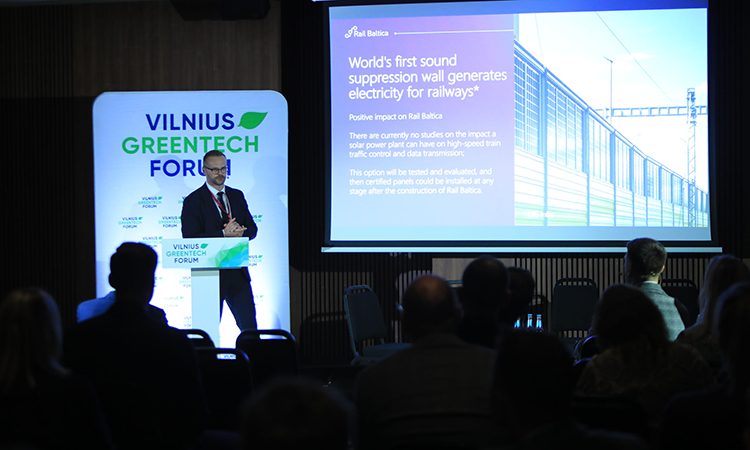 Vilnius GreenTech Forum showcases Rail Baltica's role in green transformation