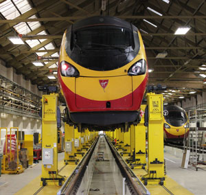 Mechan creates record jack system for Alstom Transport - Global Railway ...