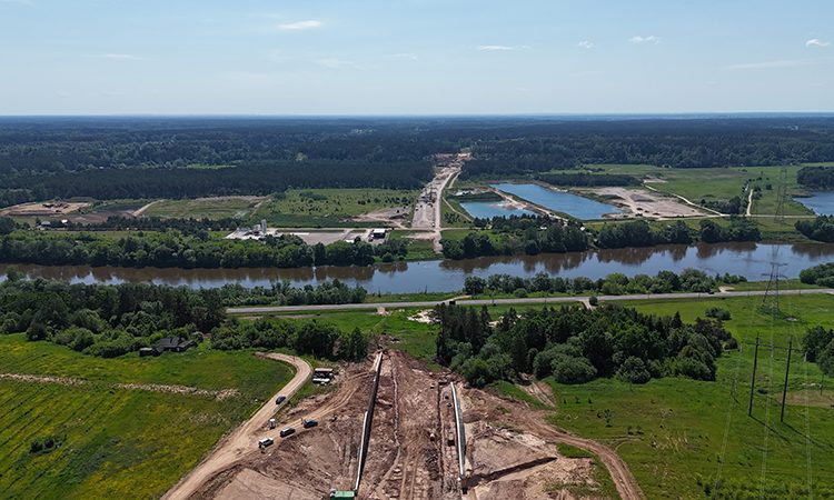 New phase begins in Rail Baltica bridge construction over Neris in Lithuania