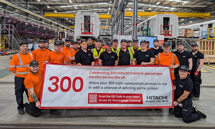 Hitachi delivers 300th train, marking a milestone in UK rail transformation