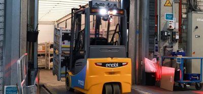 DB Schenker pilots remote-controlled forklifts in Kassel, Germany