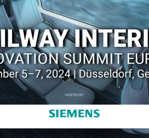 Railway Interior Innovation Summit Europe 2024 set for November in Essen, Germany