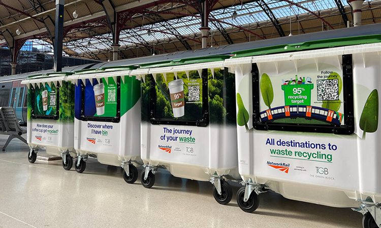 Network Rail Partners with The Green Block to Enhance Recycling Efforts