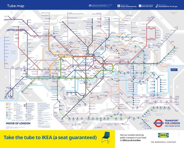 Transport for London unveil the Elizabeth line on new London tube map