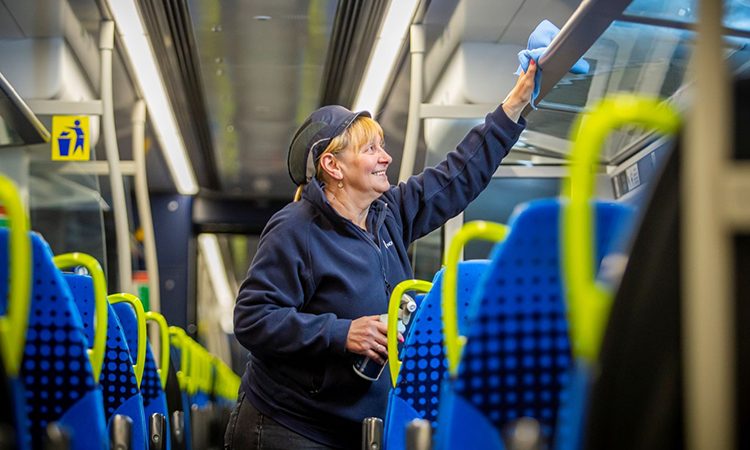 Northern Train highlights success of chemical-free cleaning system