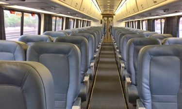 Acela passenger railroad fleet undergoes complete redesign by Amtrak