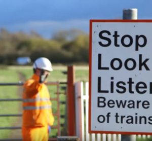 Lights warning system to improve level crossing safety in East Anglia