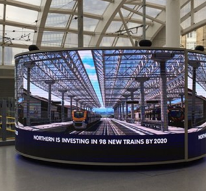 Northern unveils Digipod displaying real-time passenger information