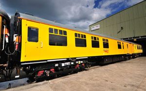 Network Rail's ultrasonic train